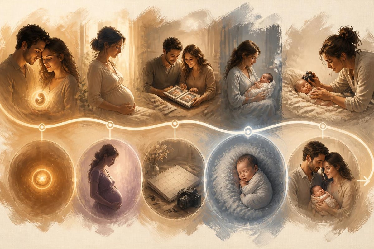 Newborn photoshoot timing schedule