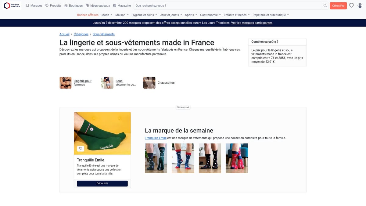 8 Produits De Marques Incontournables À Découvrir En 2025 - Le Slip Français – Boxers et sous-vêtements responsables