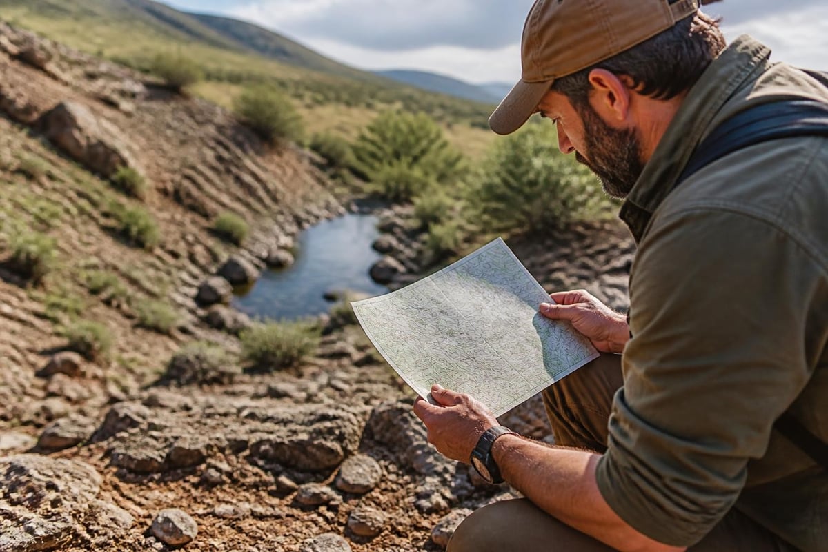 Wildlife scouting mineral sites