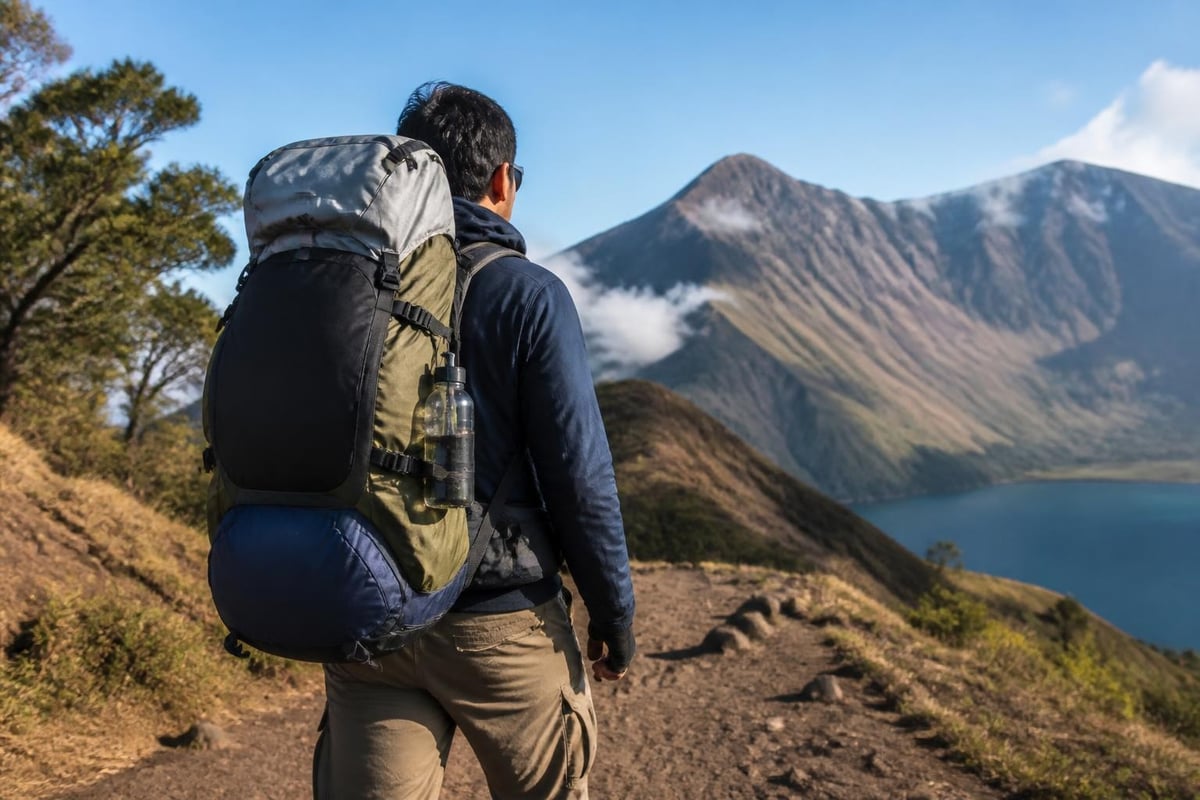 Mountain packing weight distribution