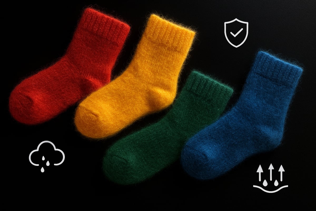 The Benefits of Mohair Socks: Comfort, Performance, and Longevity
