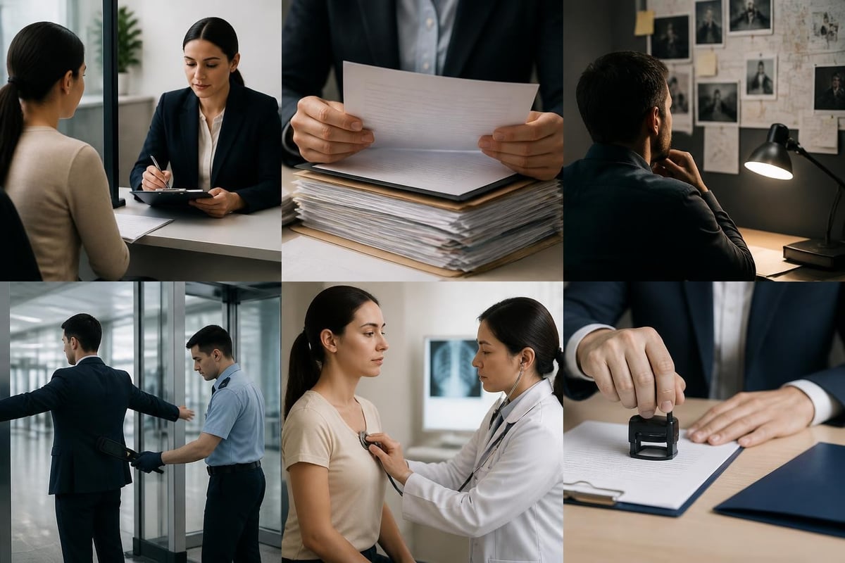 Due diligence process steps