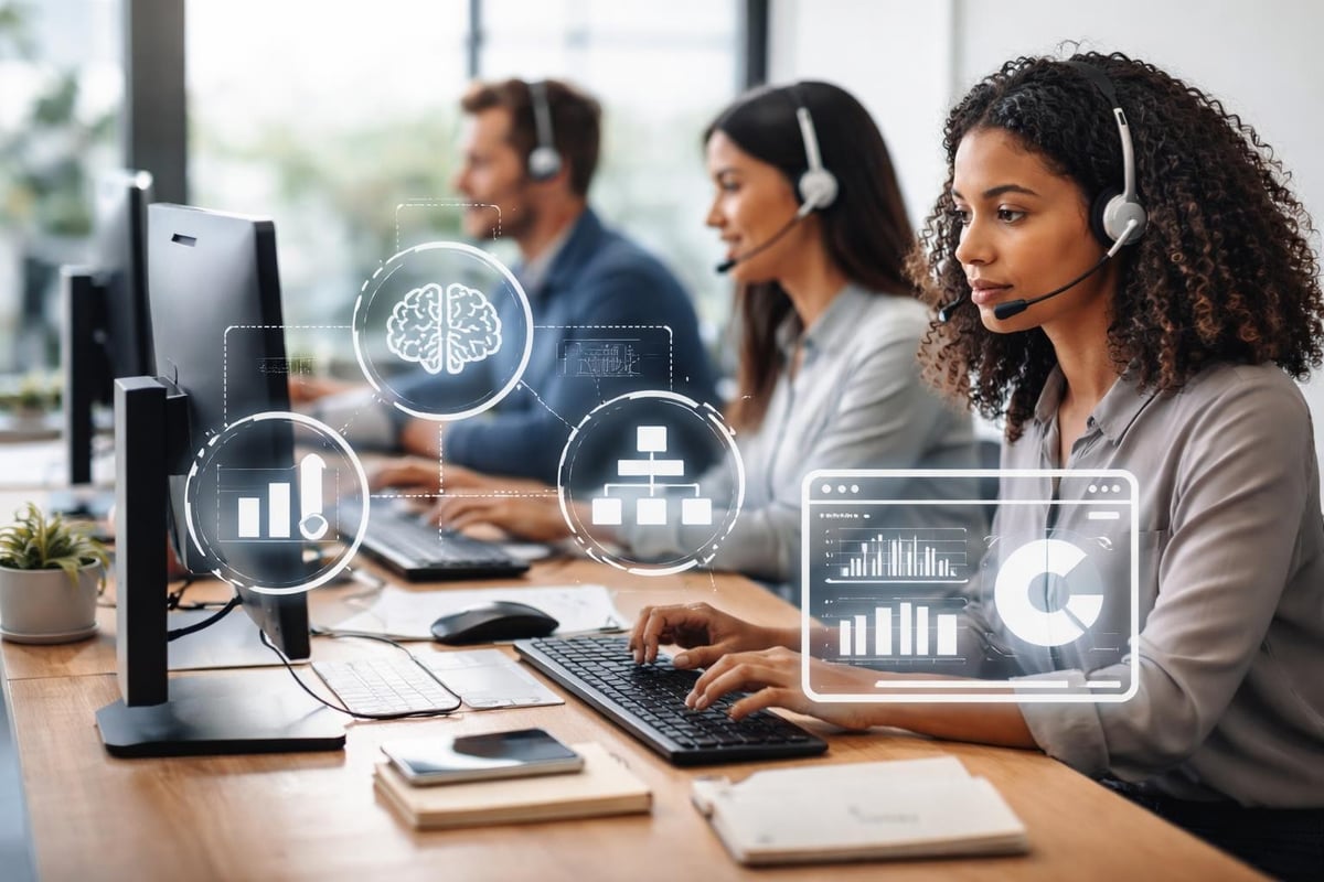 Call center technology stack