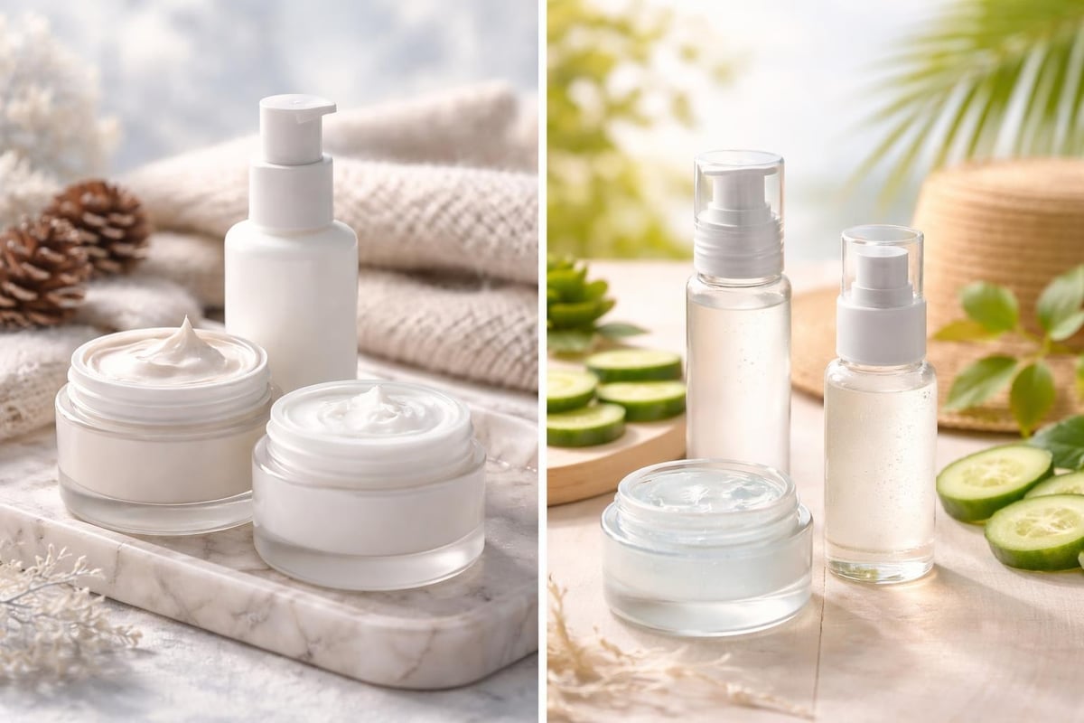 Seasonal skincare adjustments