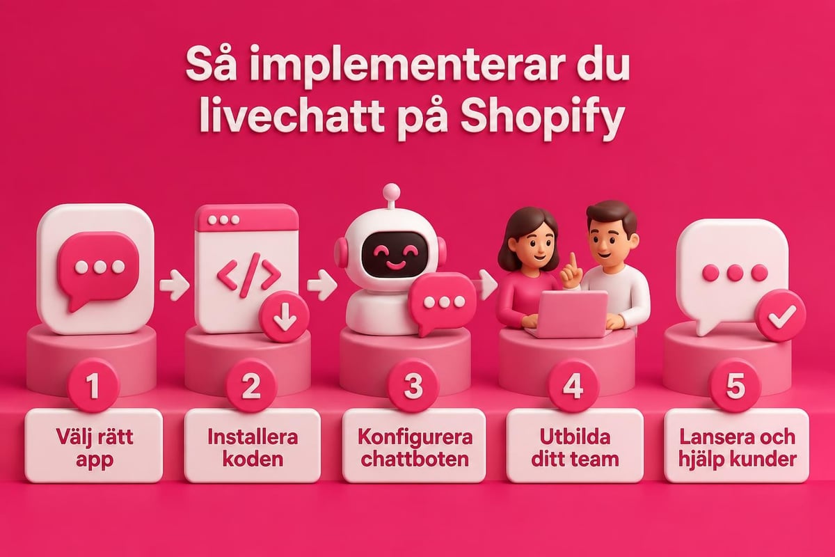 Shopify Support Live Chat: Guide för E-handlare 2026 3 Setting up live chat