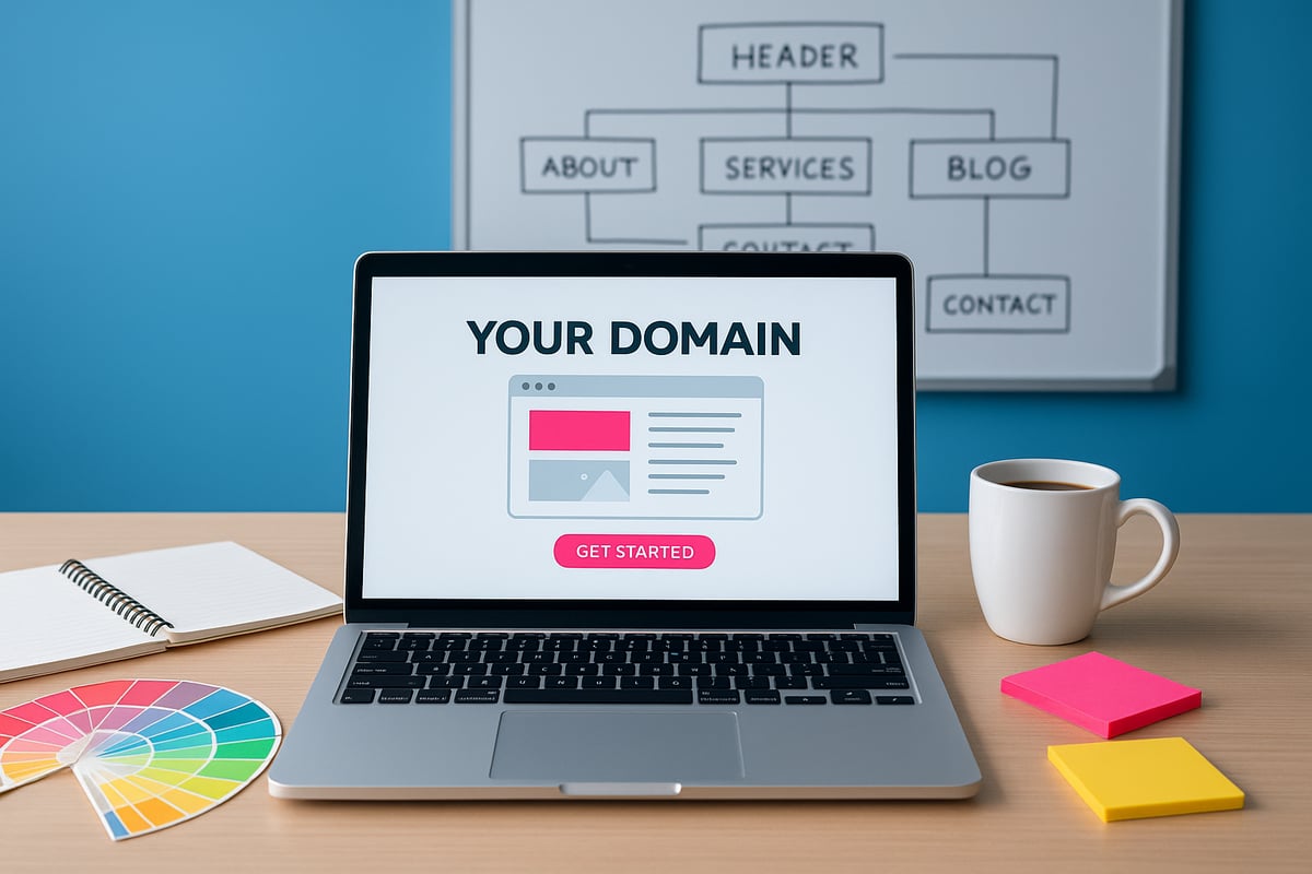 <span style="color:#3882DB;">Schritt 3: Website Mit Eigener Domain Erstellen – Tools, Systeme & Umsetzung</span>