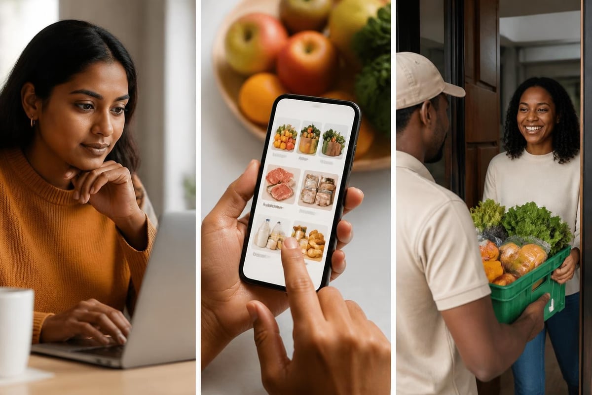 South African grocery shopping journey