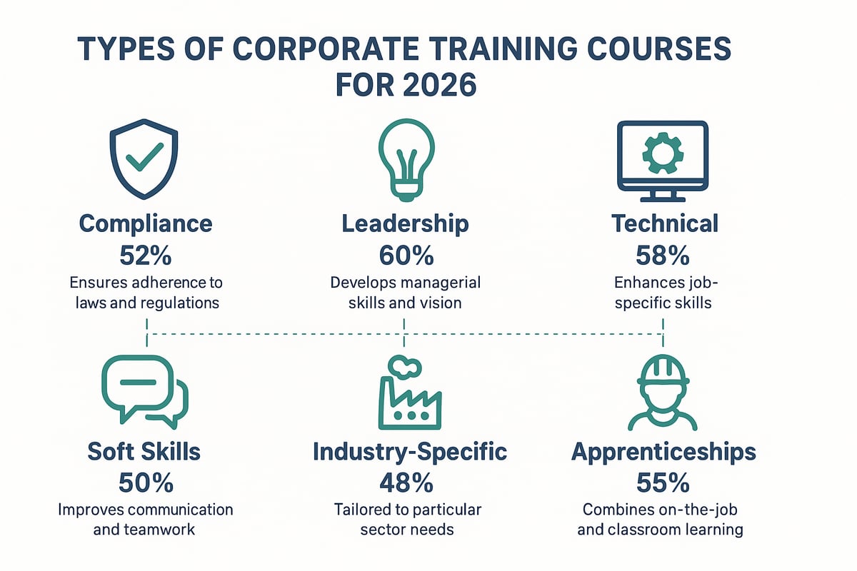 Types of Corporate Training Courses: What’s Available in 2026?