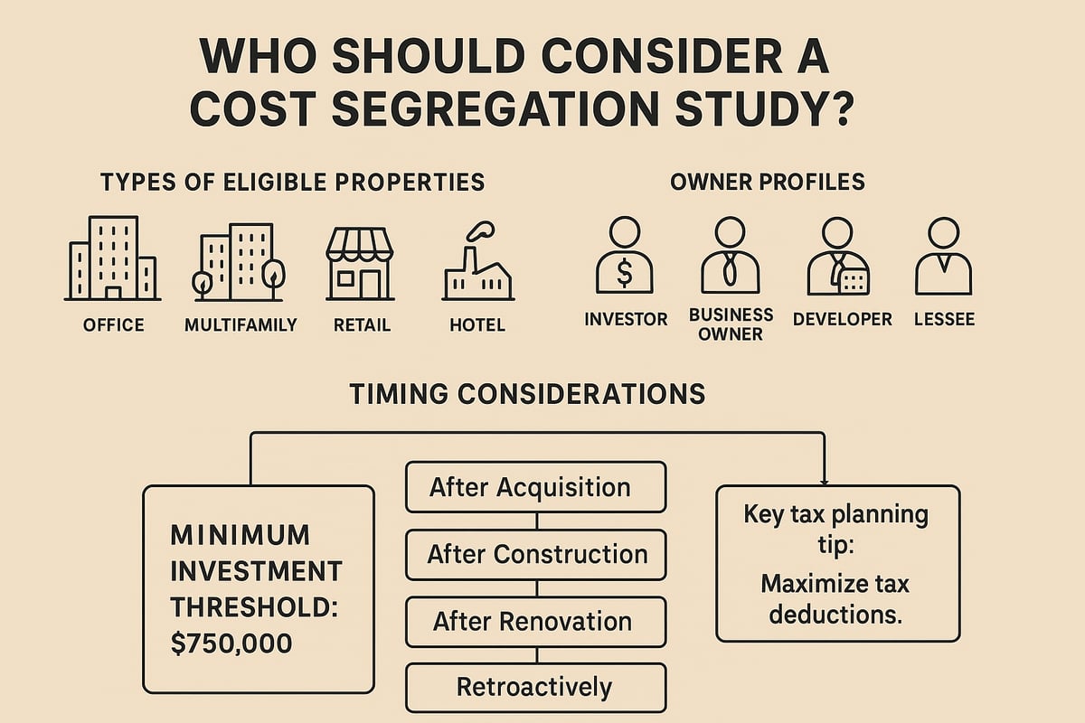Eligibility: Who Should Consider a Cost Segregation Study?