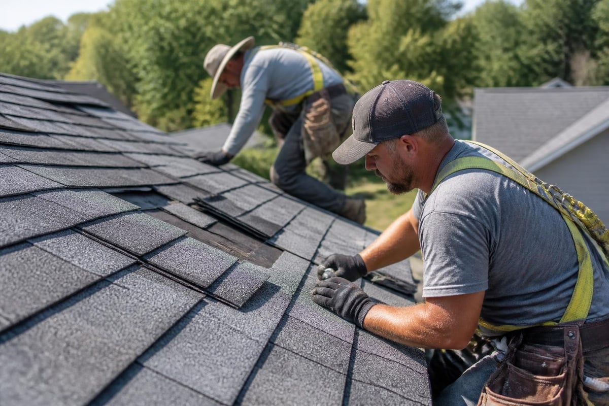 Shingle repair cost breakdown