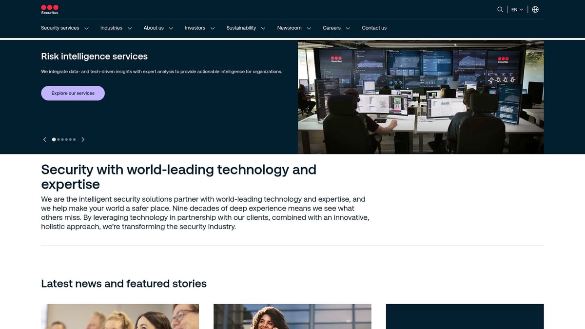 12 Top Security Companies Leading The Industry In 2025 - Securitas AB