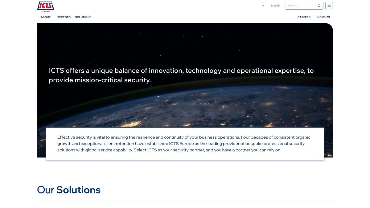 12 Top Security Companies Leading The Industry In 2025 - ICTS Europe