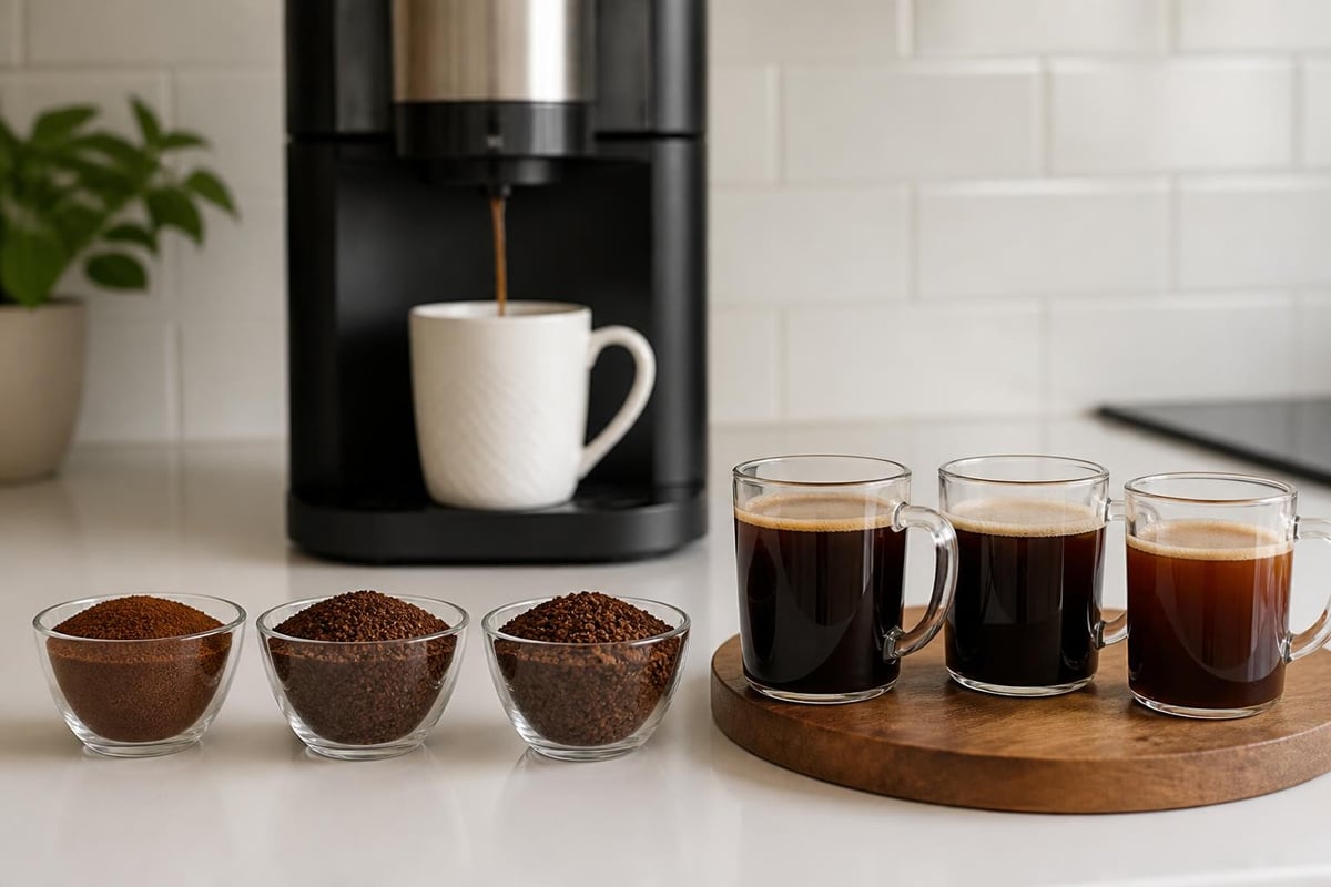 Coffee extraction variables