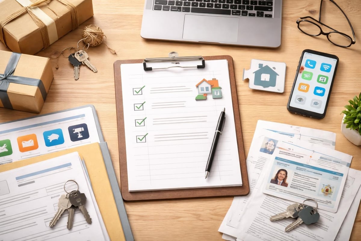 Checklist administrative déménagement