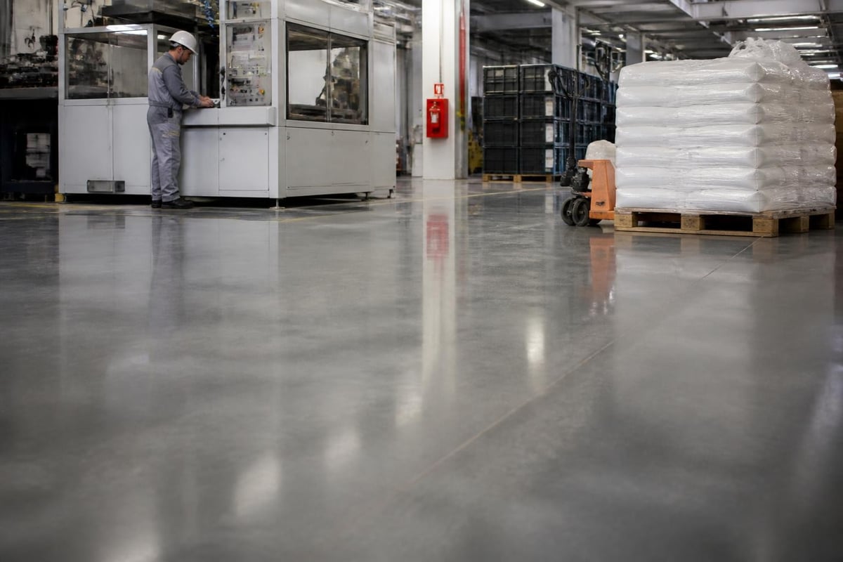 Industrial flooring performance comparison