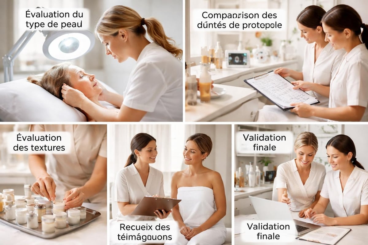 Protocole de test produits en cabine