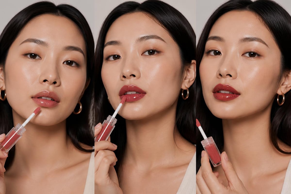 Lip oil layering benefits