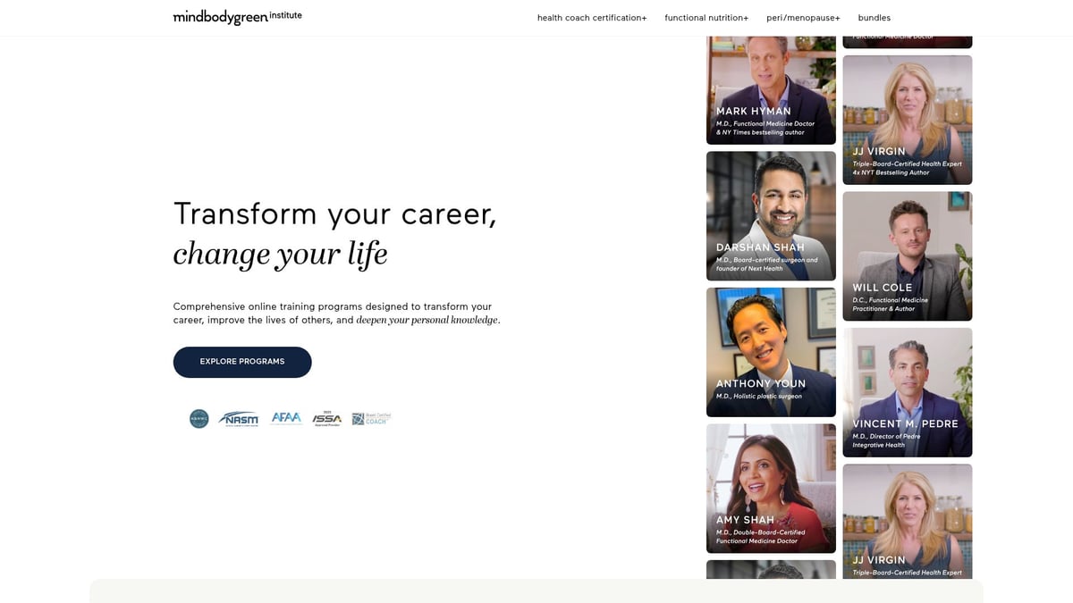 7 Best Online Courses for Holistic Healing in 2025 - MindBodyGreen Functional Nutrition Coaching