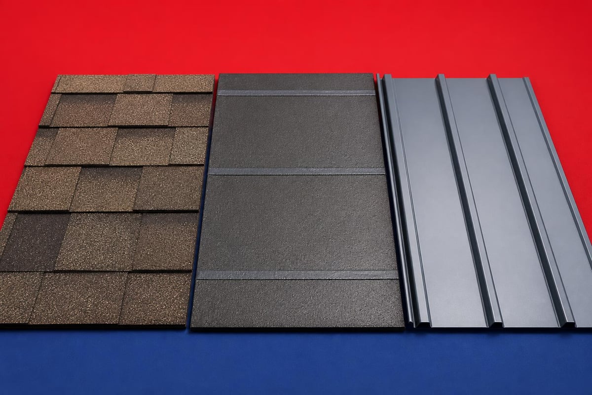 Roofing material comparison