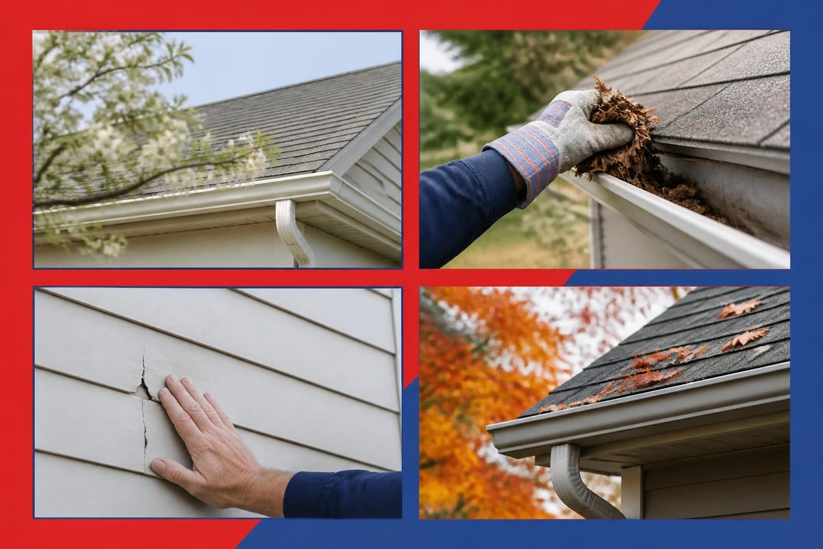 Roof and siding maintenance