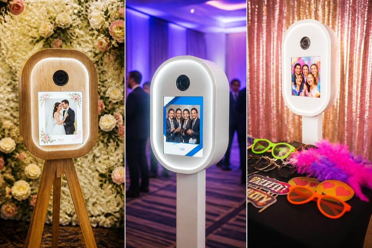 Camera booth event applications
