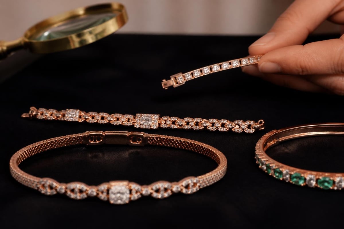 Quality assessment of D bracelets