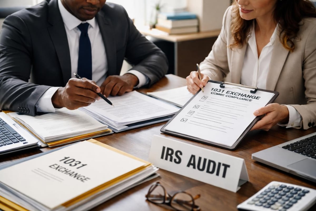 IRS audit defense for 1031 exchanges