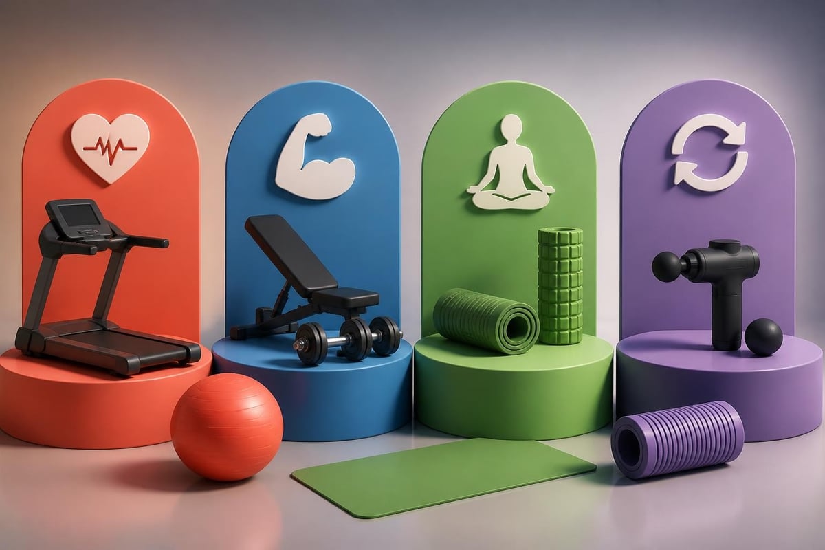 Matching fitness equipment to personal health goals