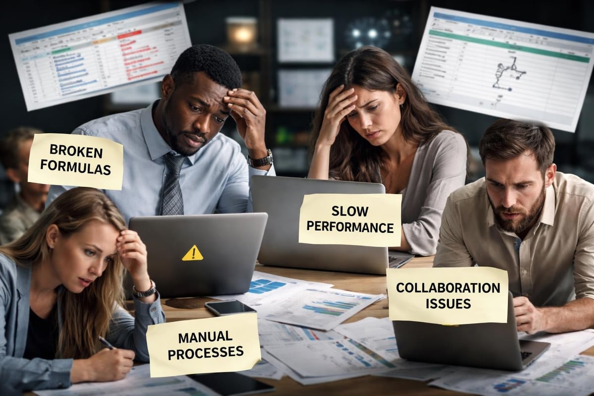 Common Excel problems faced by Deer Park businesses