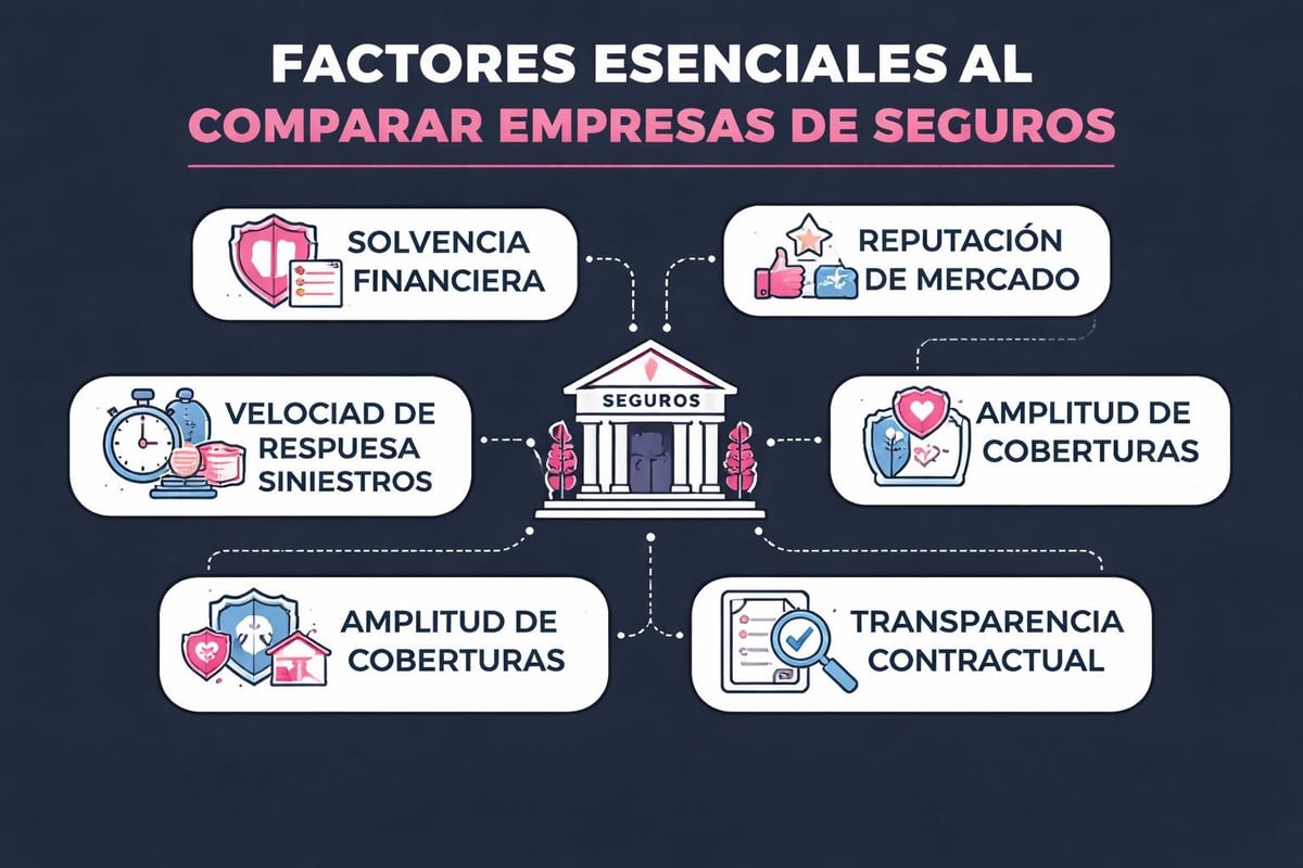 Empresa de Seguros: Guía Completa 2026 1 Criterios para evaluar empresas de seguros