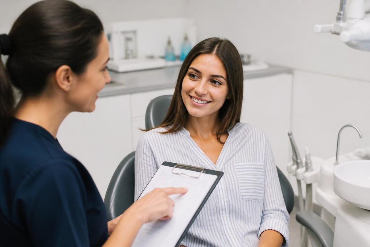 Dental cleaning preparation checklist
