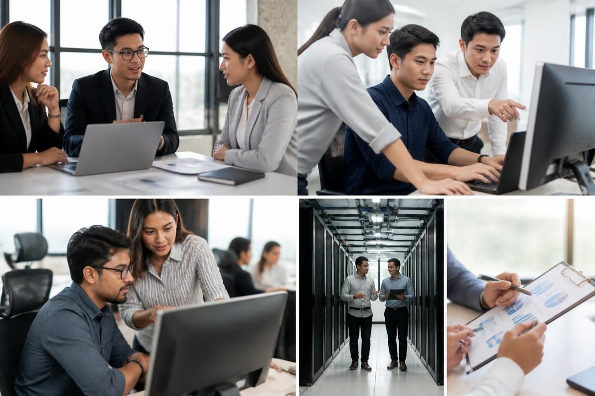 IT outsourcing transition phases