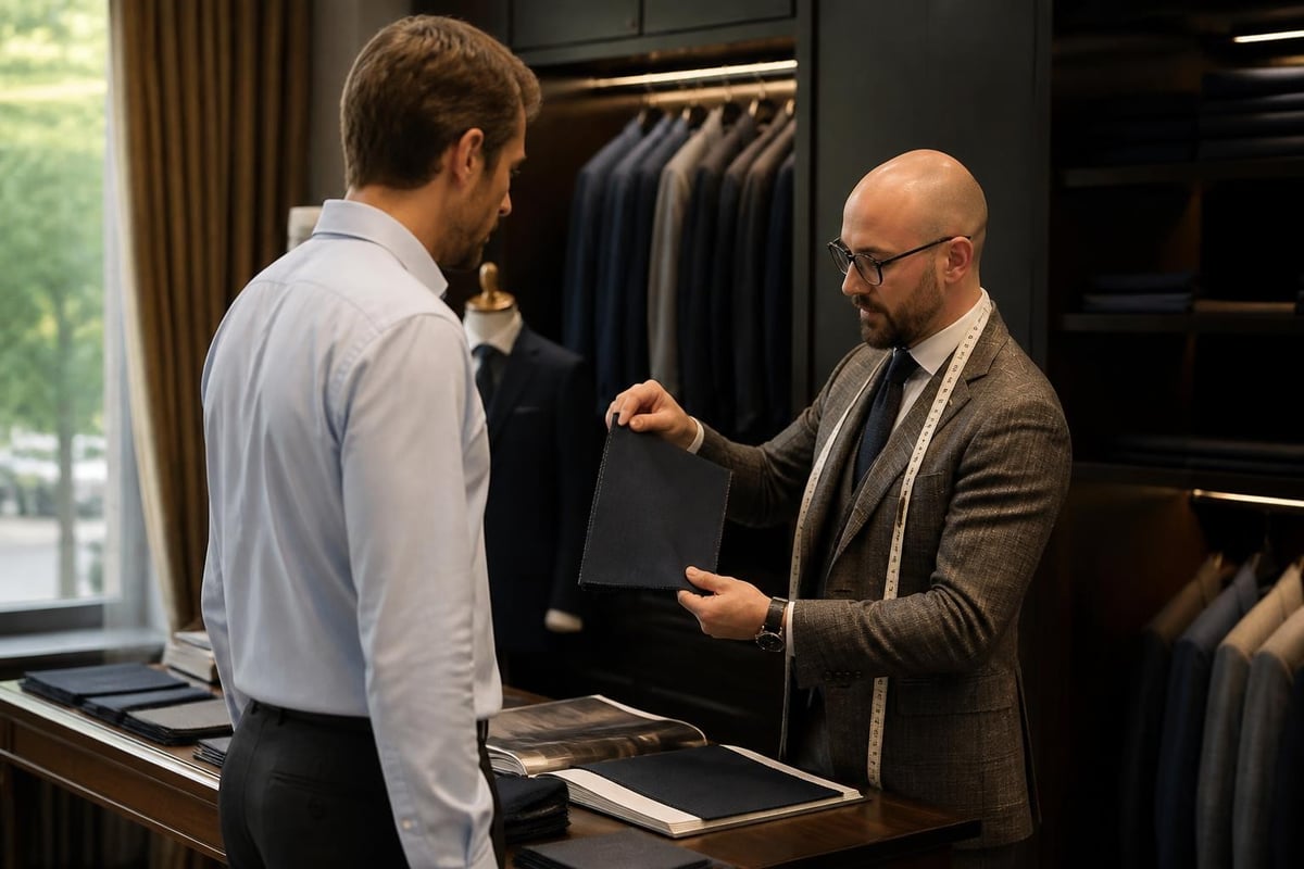 Bespoke tailoring consultation process