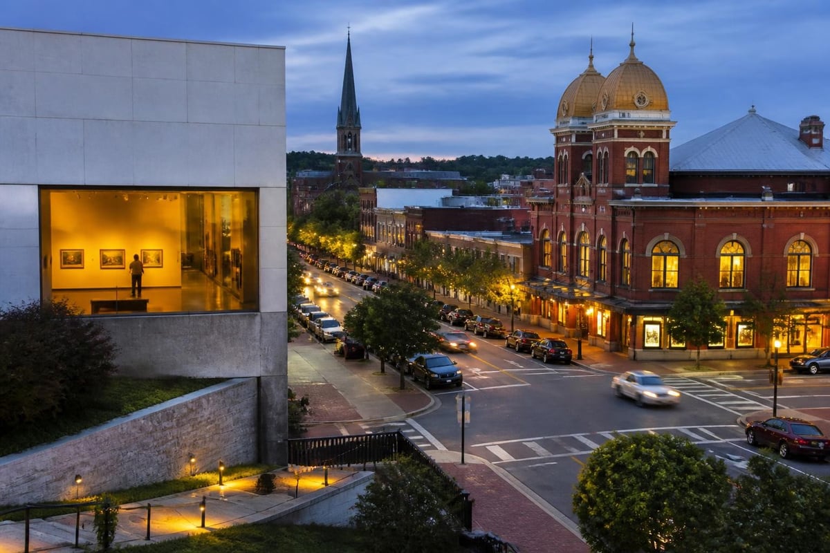 Cultural institutions and art galleries in Waterville Maine