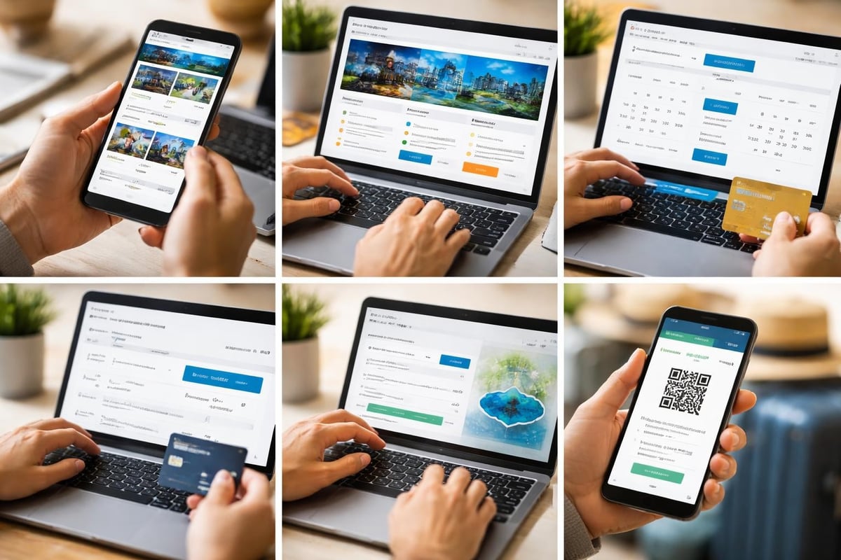Tours and tickets booking journey