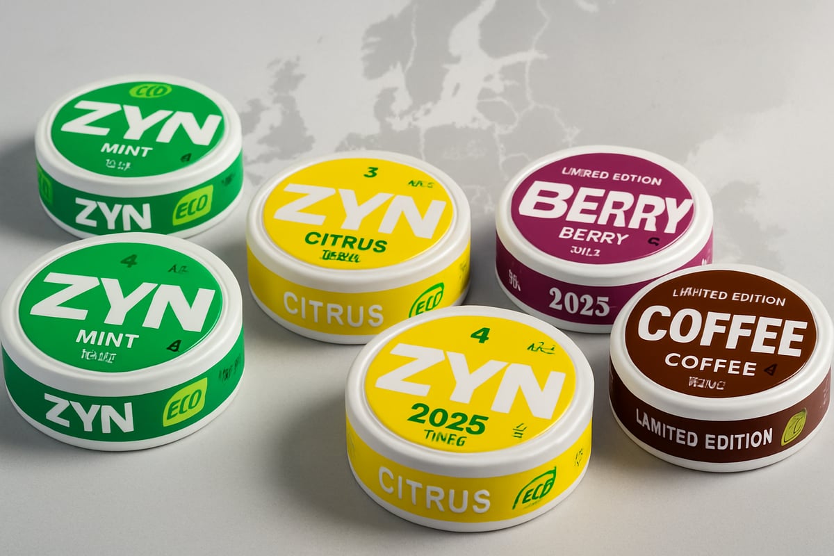 Zyn Flavors, Strengths, and Product Range in 2025