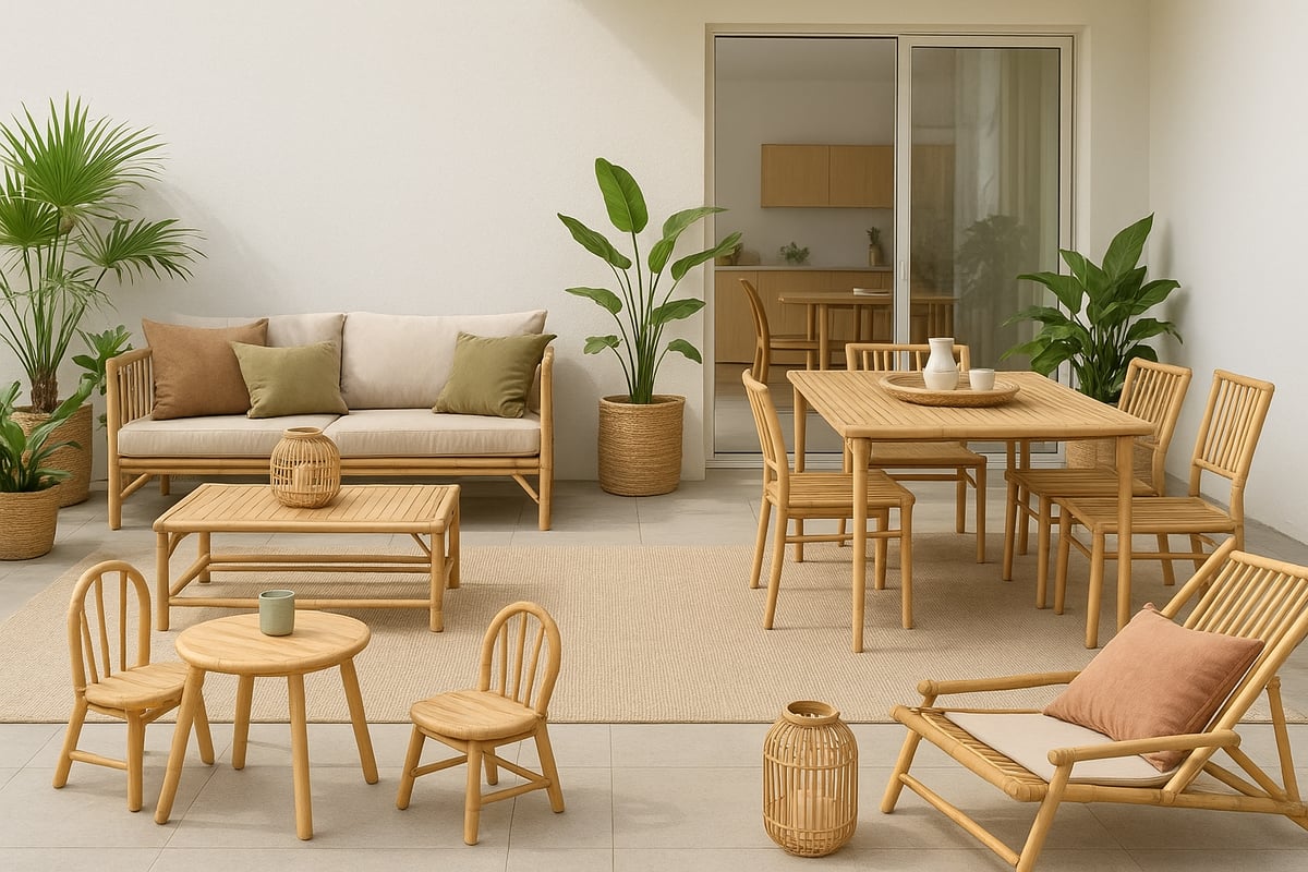 Typer af Bambusmøbler til Hjemmet og Haven