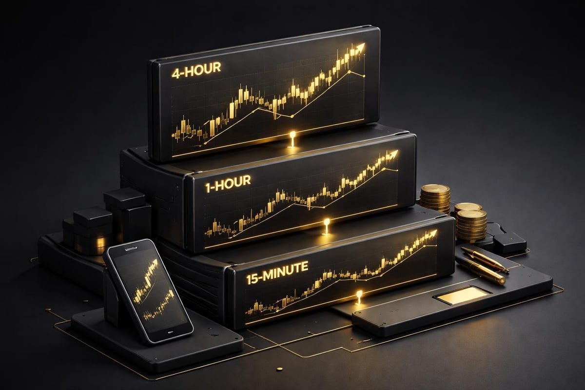 Multi-timeframe trend alignment