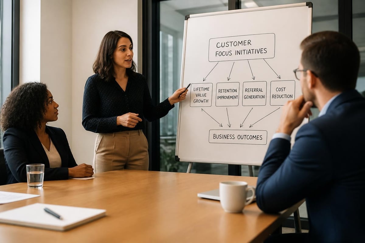 Customer focus impact on business metrics