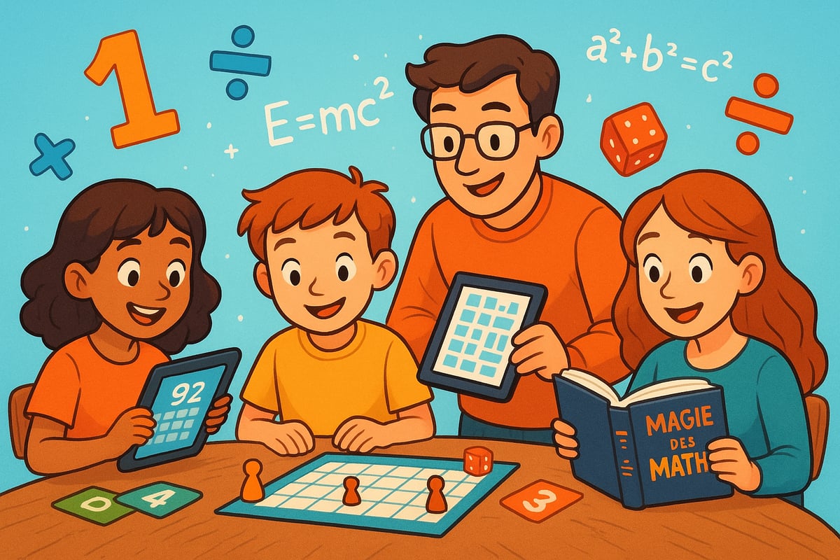 Jeux, livres et ressources pour vivre la magie des maths