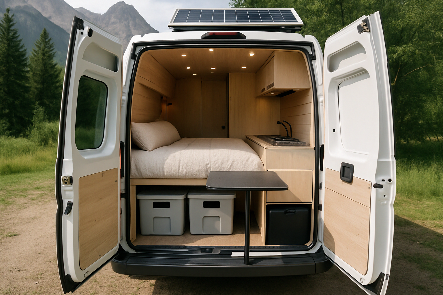 Vybavení a technika pro život na cestách