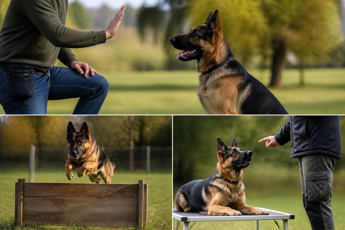 German Shepherd training methods
