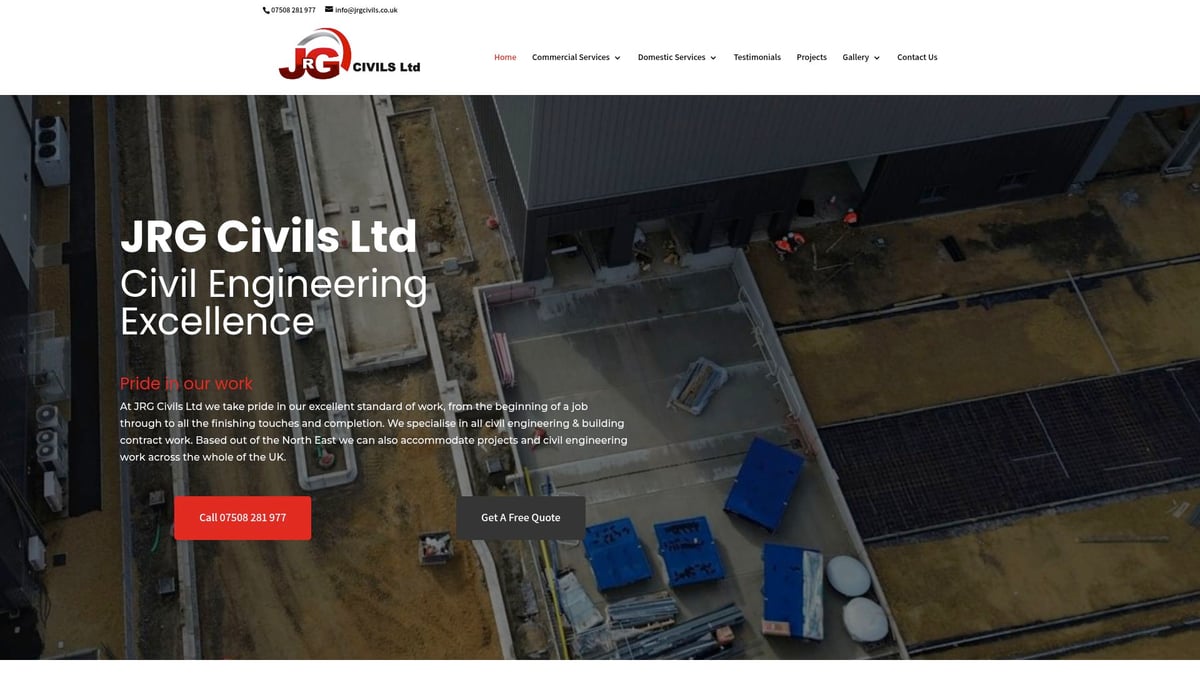 Civil Engineering Tyneside Guide: Your 2026 Essential Handbook - JRG Civils Ltd: Civil Engineering Excellence in Tyneside