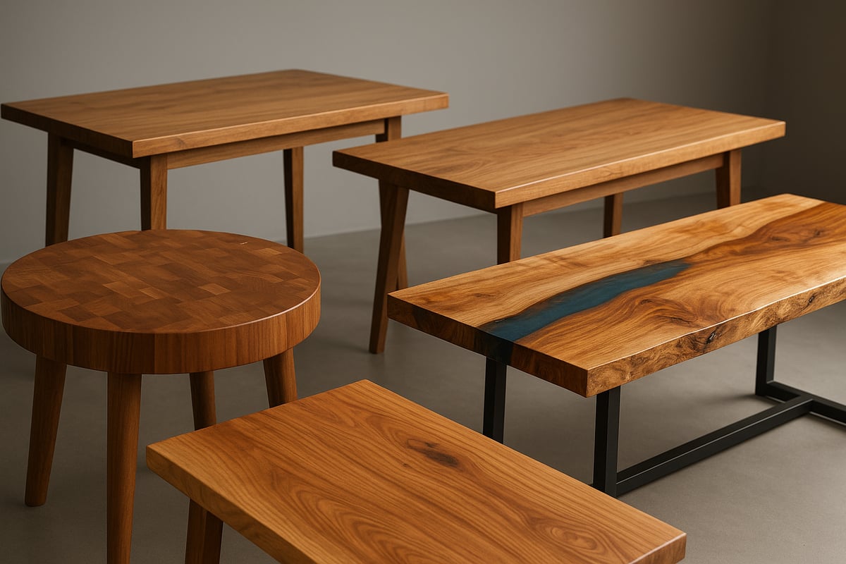 Understanding Wood Tabletop Types