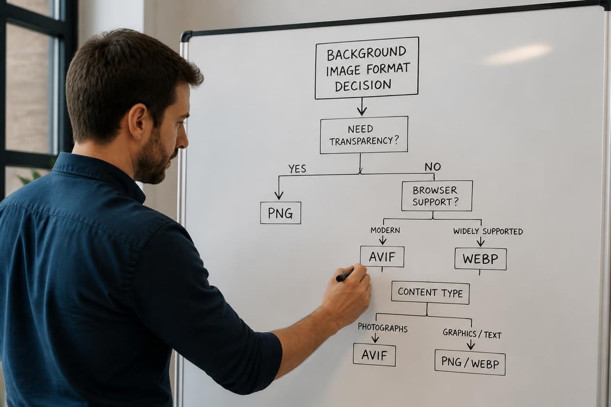 Image format decision tree