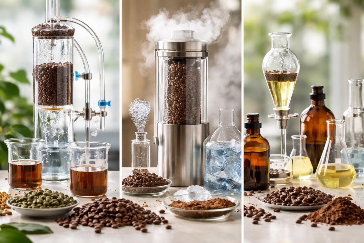 Processus de décaféination