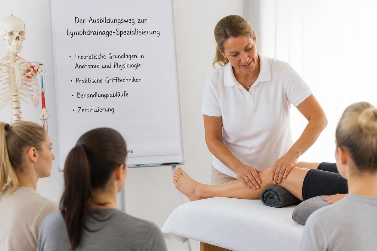 Ausbildungsstruktur Lymphdrainage