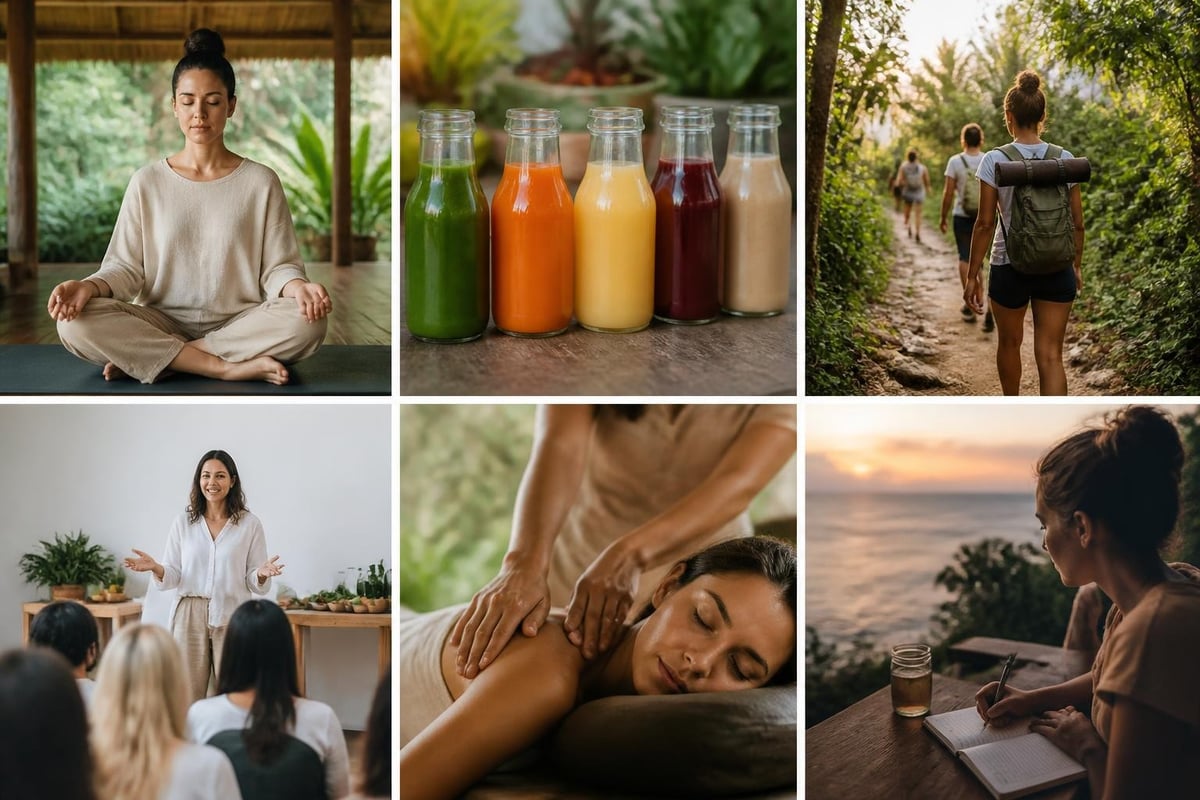 Daily retreat schedule flow