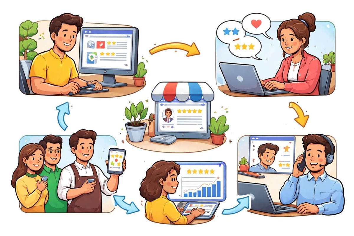 Review management workflow