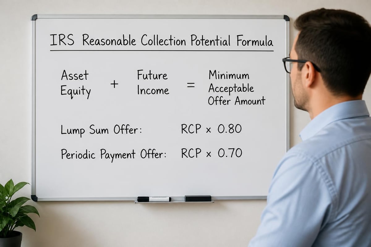 Offer in Compromise calculation formula